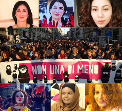 Stop violenza sulle donne, strage quotidiana 35 non una di meno ok