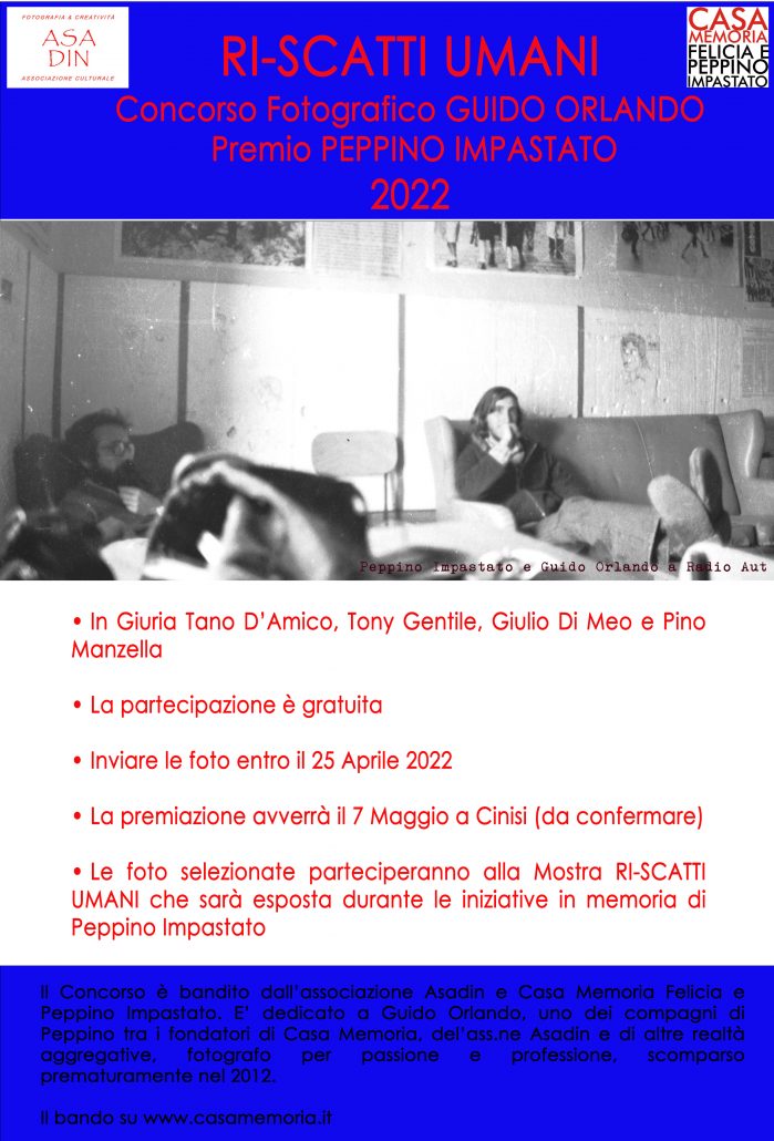 locandina concorso Guido 2022